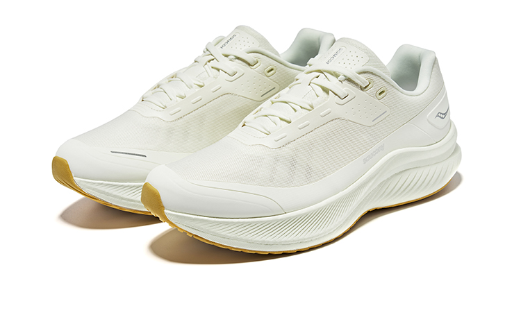 Saucony Waterproof Low top Running Shoes Unisex Beige