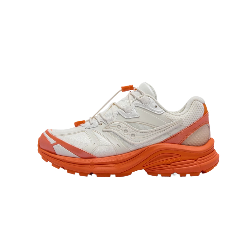 Saucony Kinvara Essence 4 Low top EVA Casual Running Shoes Unisex White Orange