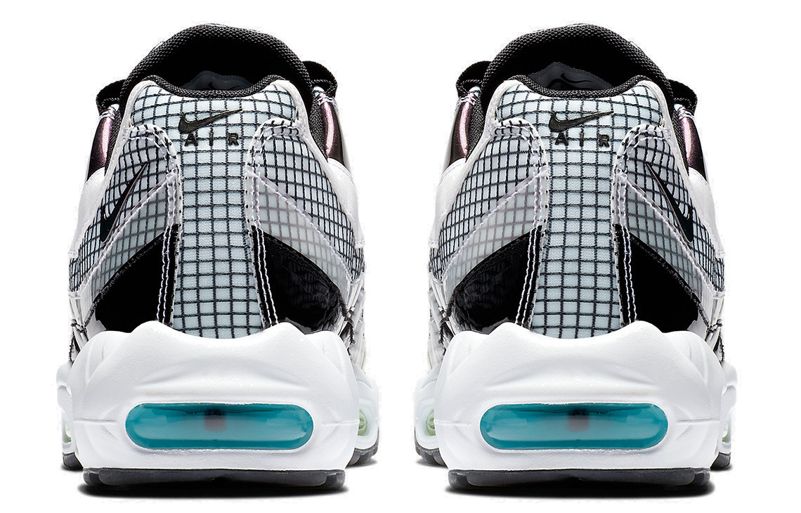 Унисекс кроссовки Nike Air Max 95 (бело-черный) — фото 5
