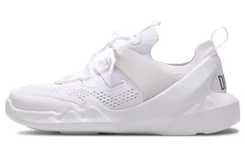 Skechers Dlt A Slip Resistant Abrasion Resistant Cushioning Low top Running Shoes Women's White