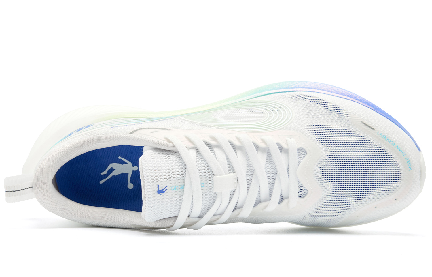 QIAODAN Feispeed 3.0 Low top ChaiPRO Rebound Technology Casual Training Running Shoes Men’s White Purple Blue