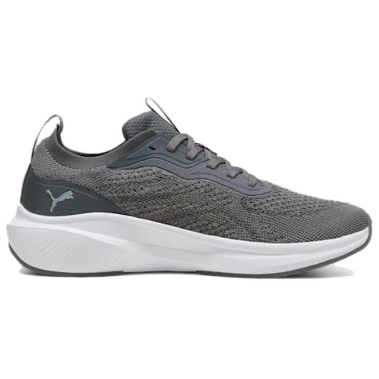 PUMA Skyrocket Light Comfortable Slip Resistant Impact Resistant Low top Running Shoes Unisex Gray