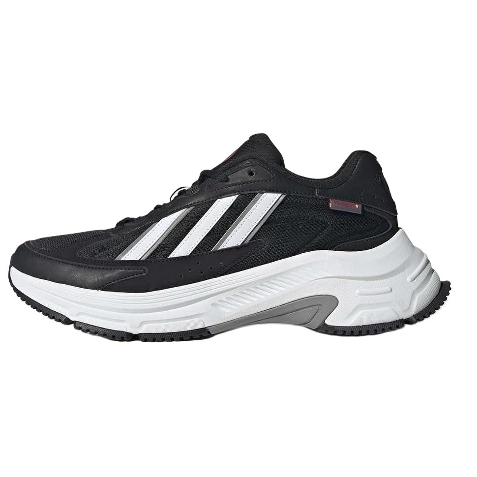 Adidas Slip Resistant And Breathable Low top Casual Running Shoes Unisex Black White