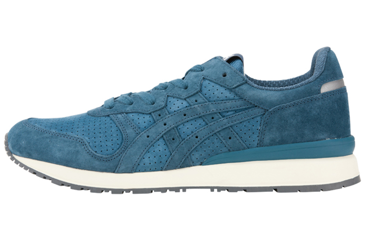 Onitsuka Tiger Ally Lightweight Abrasion Resistant Low top Running Shoes Unisex Azure Blue