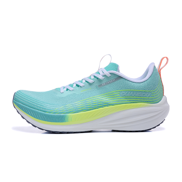 DUANGOU Cushioning Slip Resistant Abrasion Resistant Breathable Low top Full Length Air Cushion Running Shoes Unisex