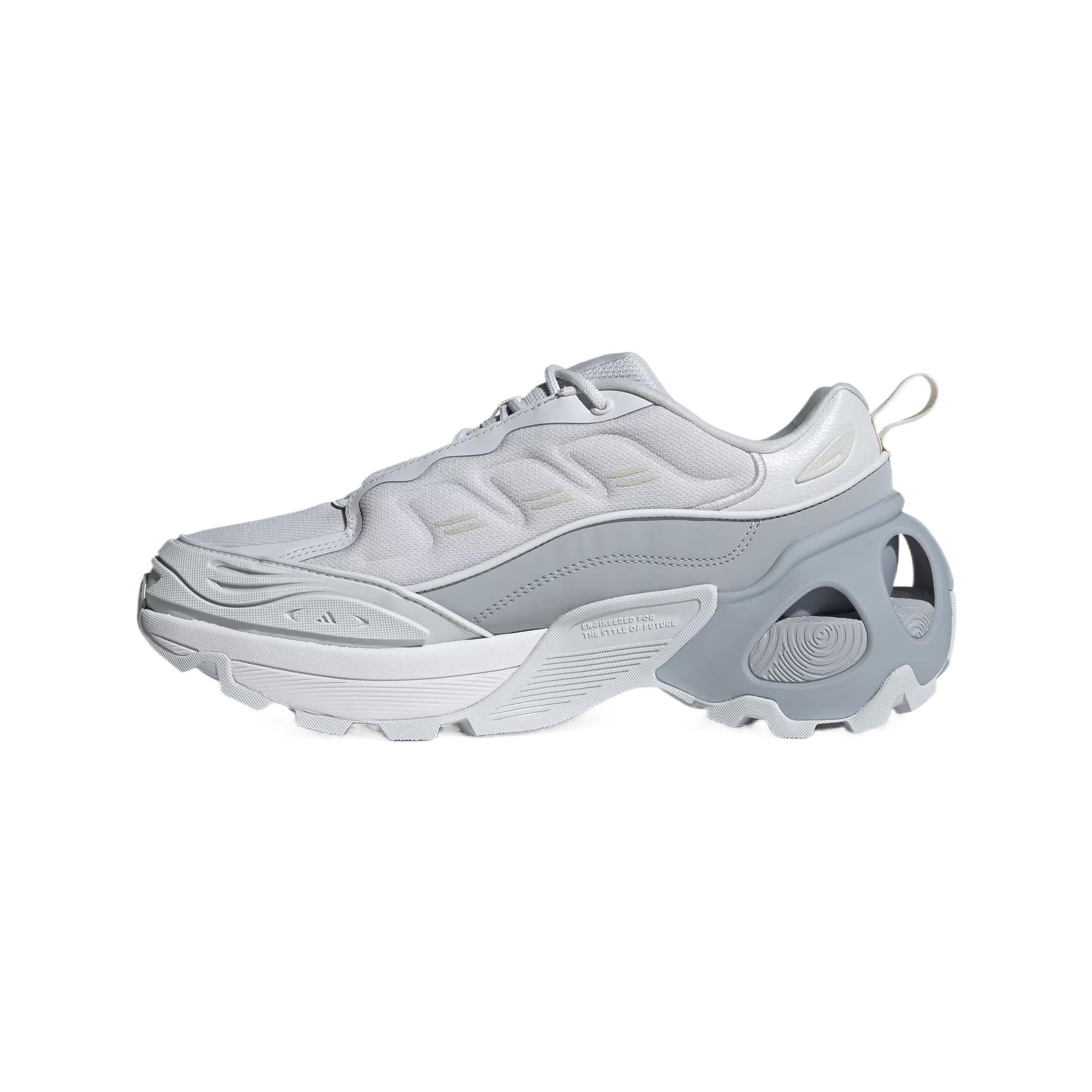 Adidas Wonder Runner Breathable Low top Running Shoes Unisex Light Silver