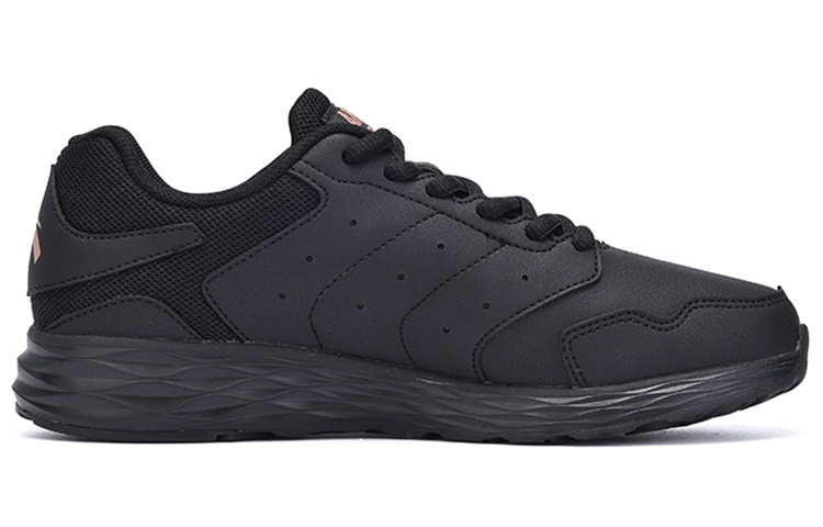 Anta Street Shock Absorbers Slip Resistant Abrasion Resistant Low top Casual Running Shoes Women’s Black Pink