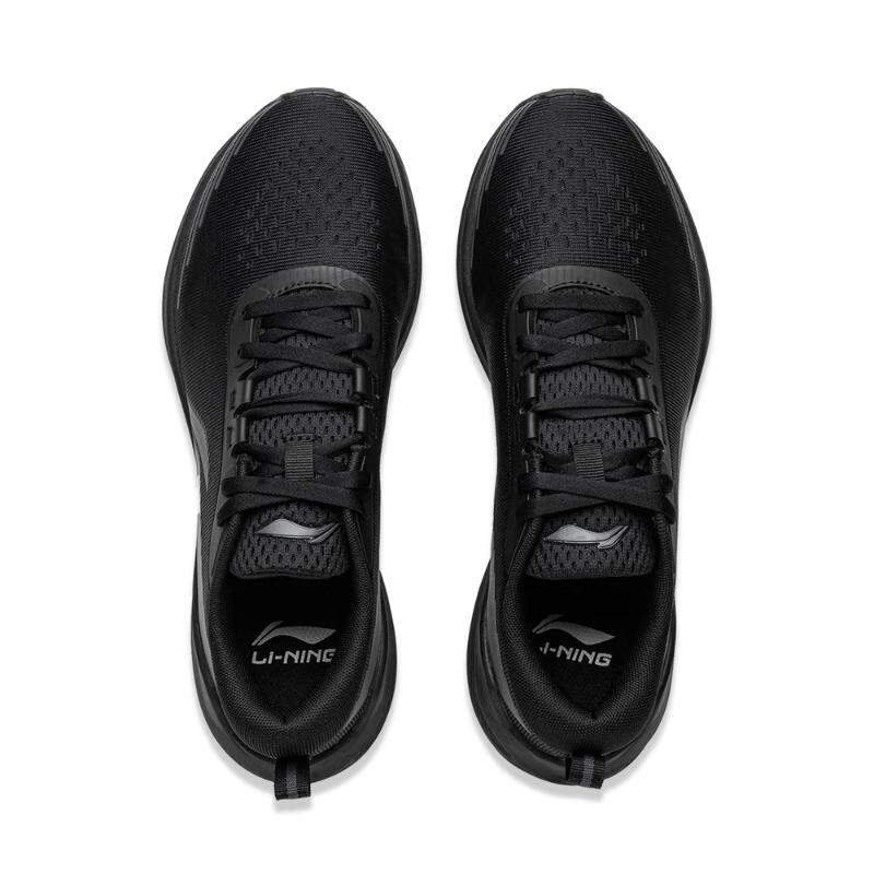 Li Ning Riding The Wind Slip Resistant And Breathable Low top Running Shoes Women’s Black