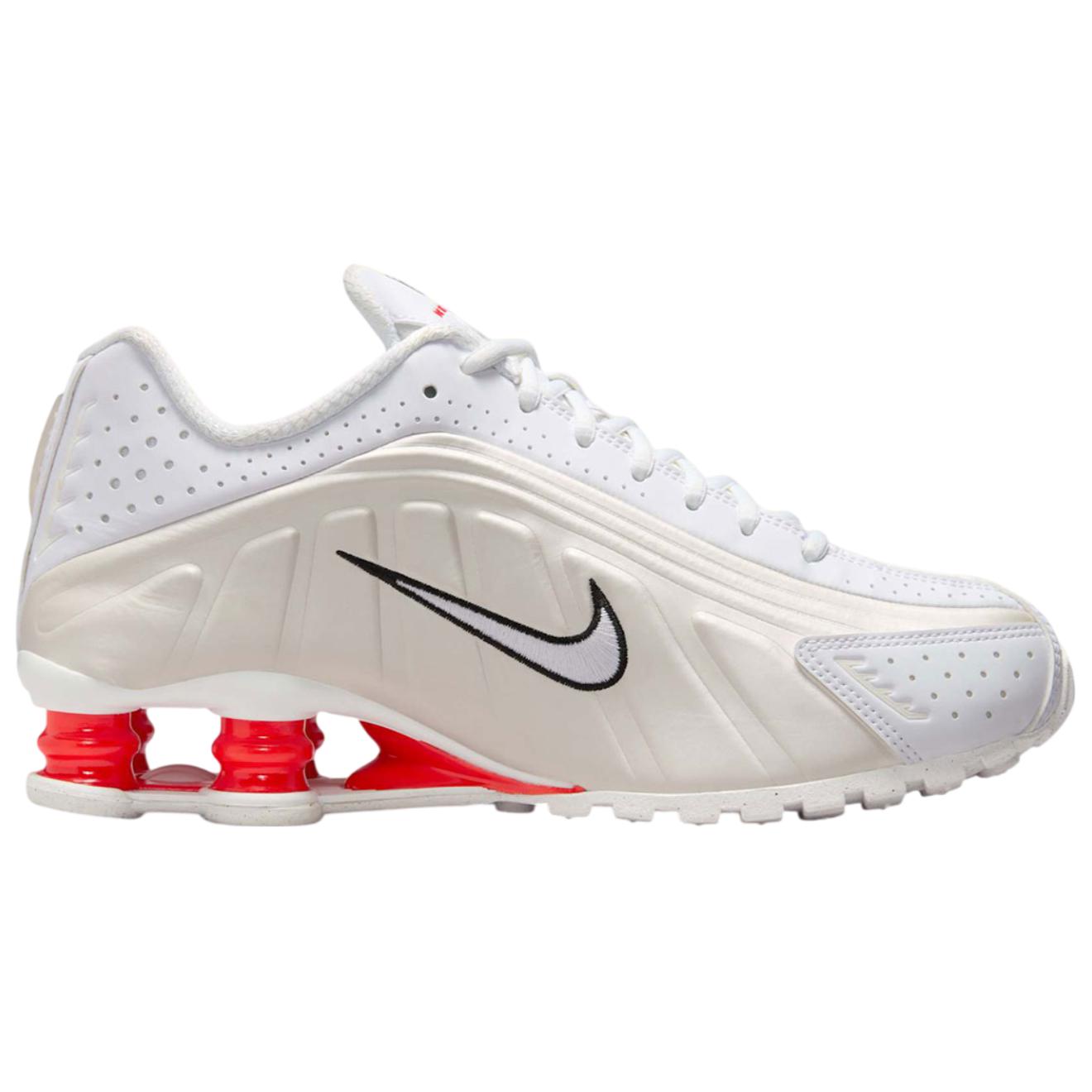 Nike Shox R4 White Phantom Picante Red Women’s