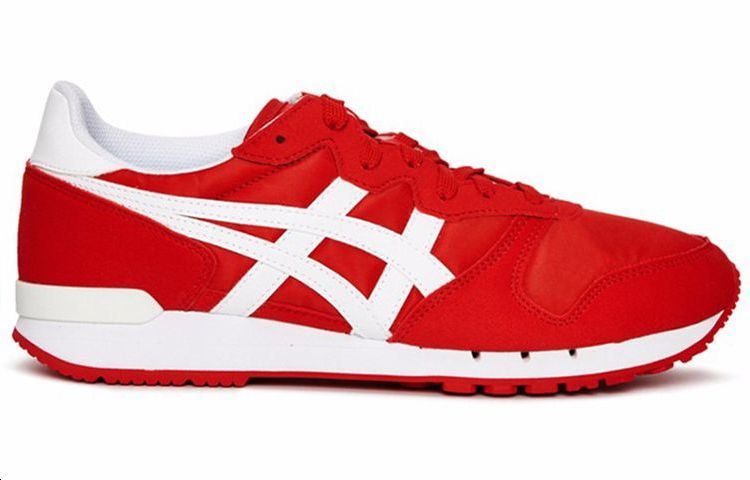 Onitsuka Tiger Alvarado Textile, Synthetic Leather Cushioning Slip Resistant Abrasion Resistant