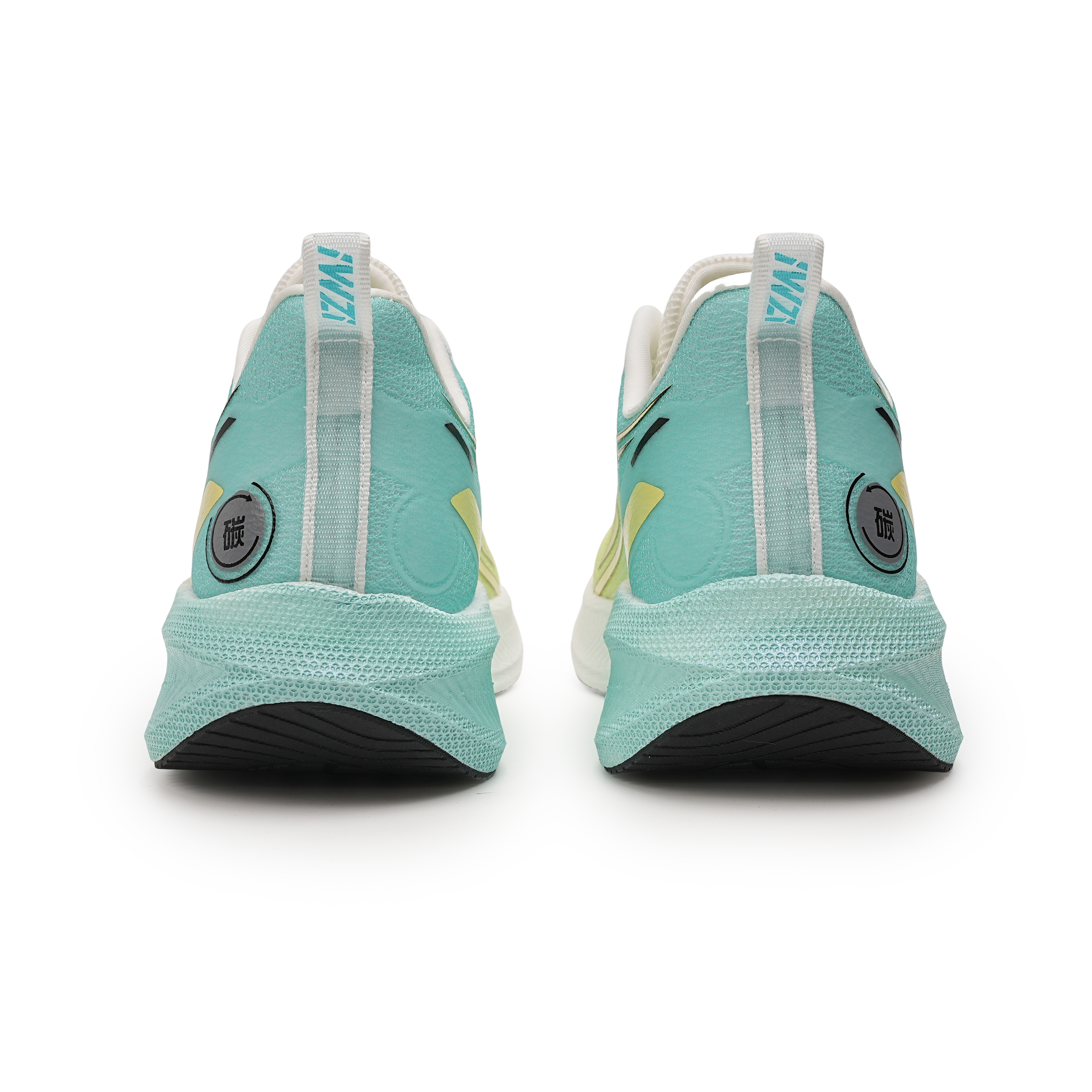 IWZI Low Top Running Shoes Unisex Neon Moon Cyan