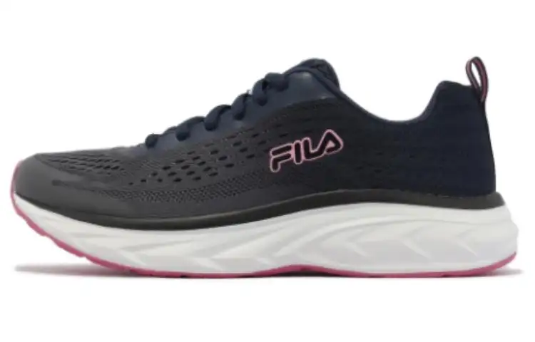 FILA Molecules Running Shoes Women's Low Top Blue Pink