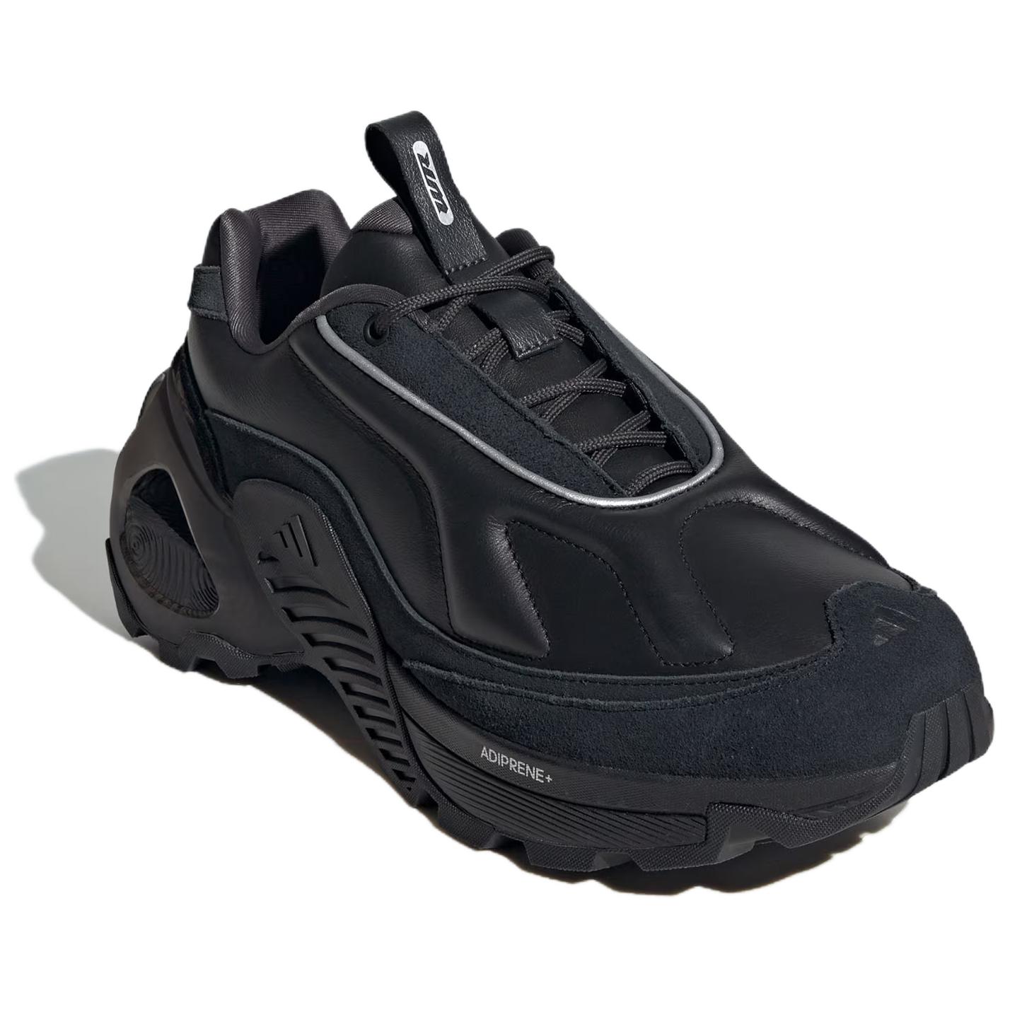 Adidas Wonder Runner Slip Resistant Abrasion Resistant Low top Running Shoes Unisex Black