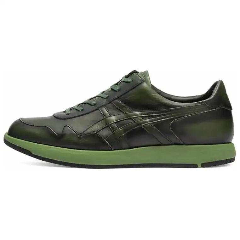Asics Runwalk Low top Casual Running Shoes Men's Dark Green