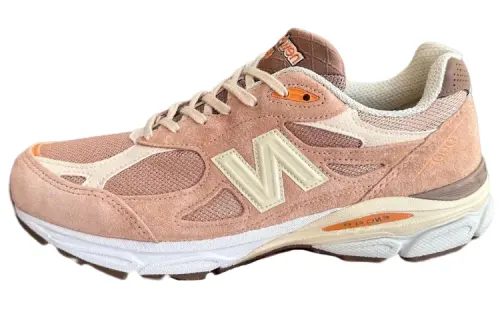 New Balance NB 990 V3 Comfortable Cushioning Low top Running Shoes Men's Pink