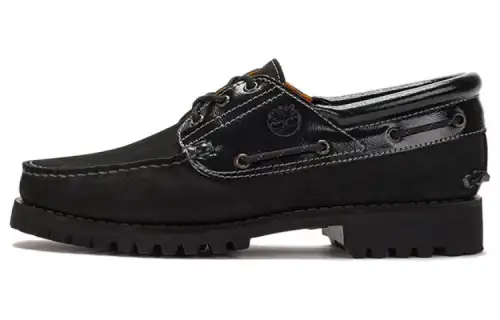 Timberland AUTHENTICS Collection Leather Men's Casual Shoes Men's Black