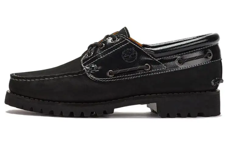 Timberland AUTHENTICS Collection Leather Men's Casual Shoes Men's Black