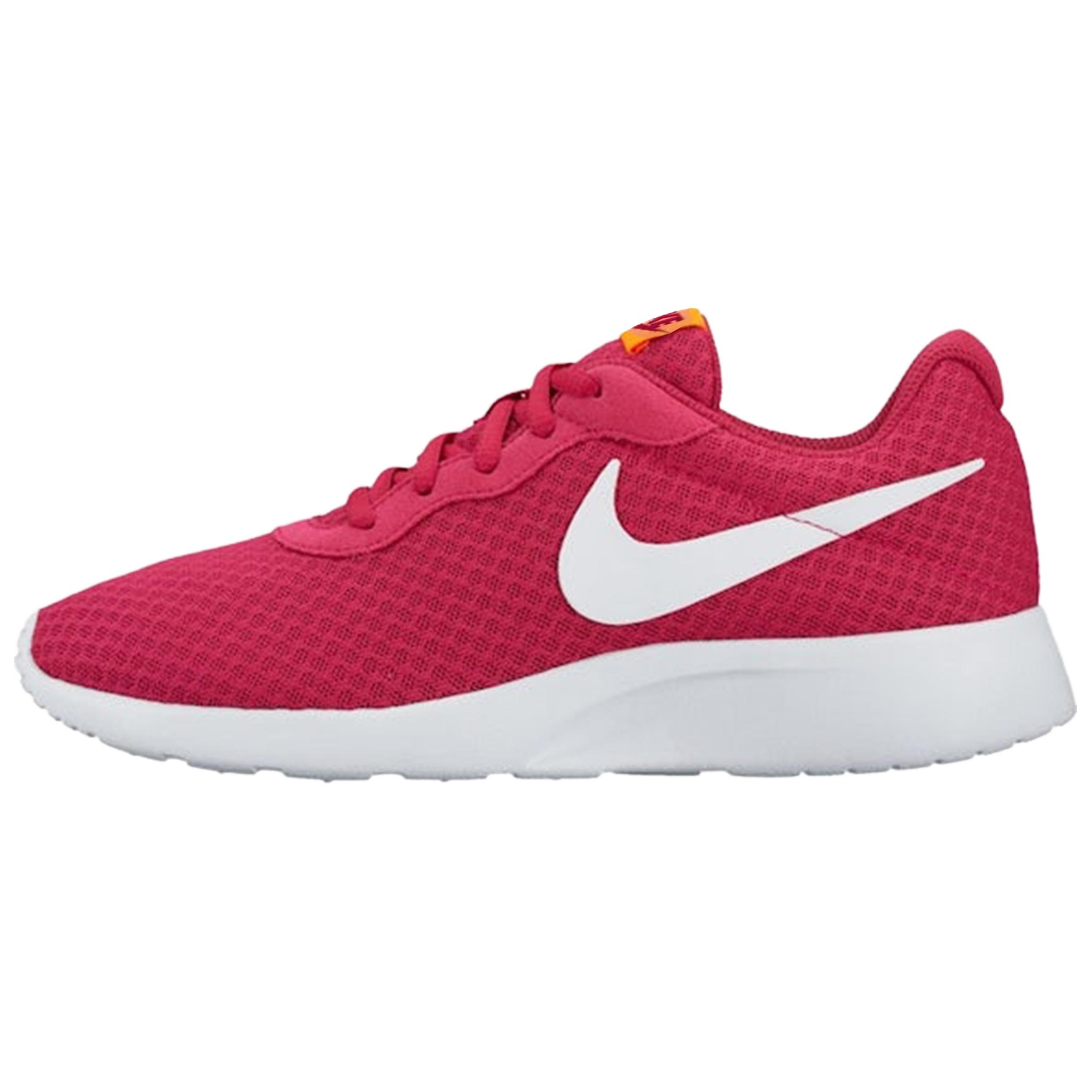 Nike Tanjun comfortable, versatile and wear-resistant low-cut running shoes for women, red