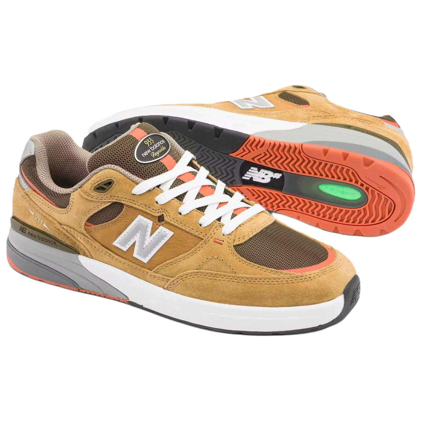 Numeric 933 Andrew Reynolds x Numeric 933 New Balance ‘Camel Dark Brown’