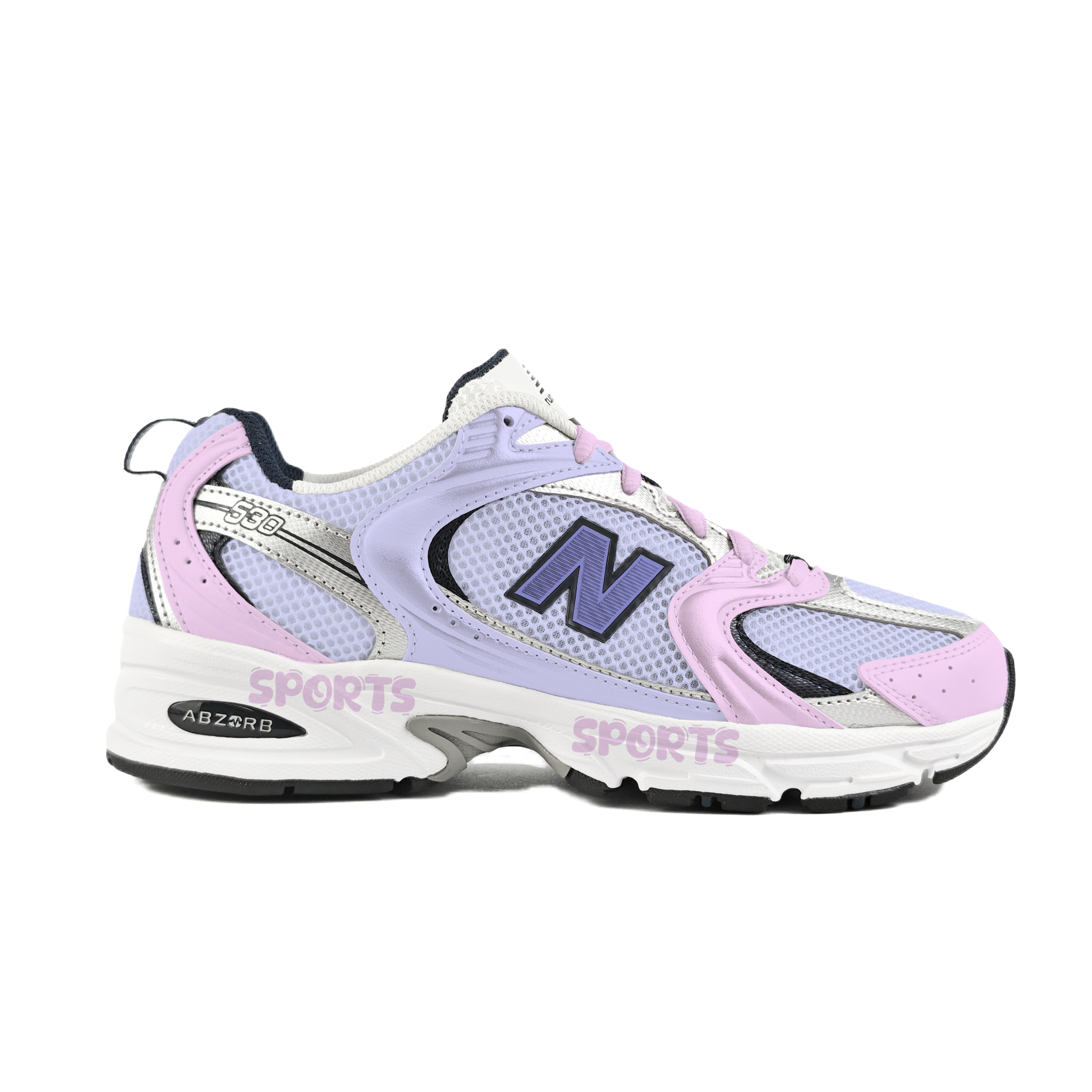 New Balance NB 530 Abrasion Resistant Low top Running Shoes Unisex Pink Purple