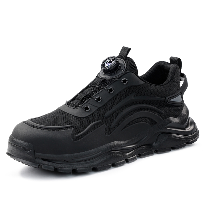 LANOUDUN Abrasion Resistant Impact Resistant Lightweight Low top Outdoor Shoes Unisex Black