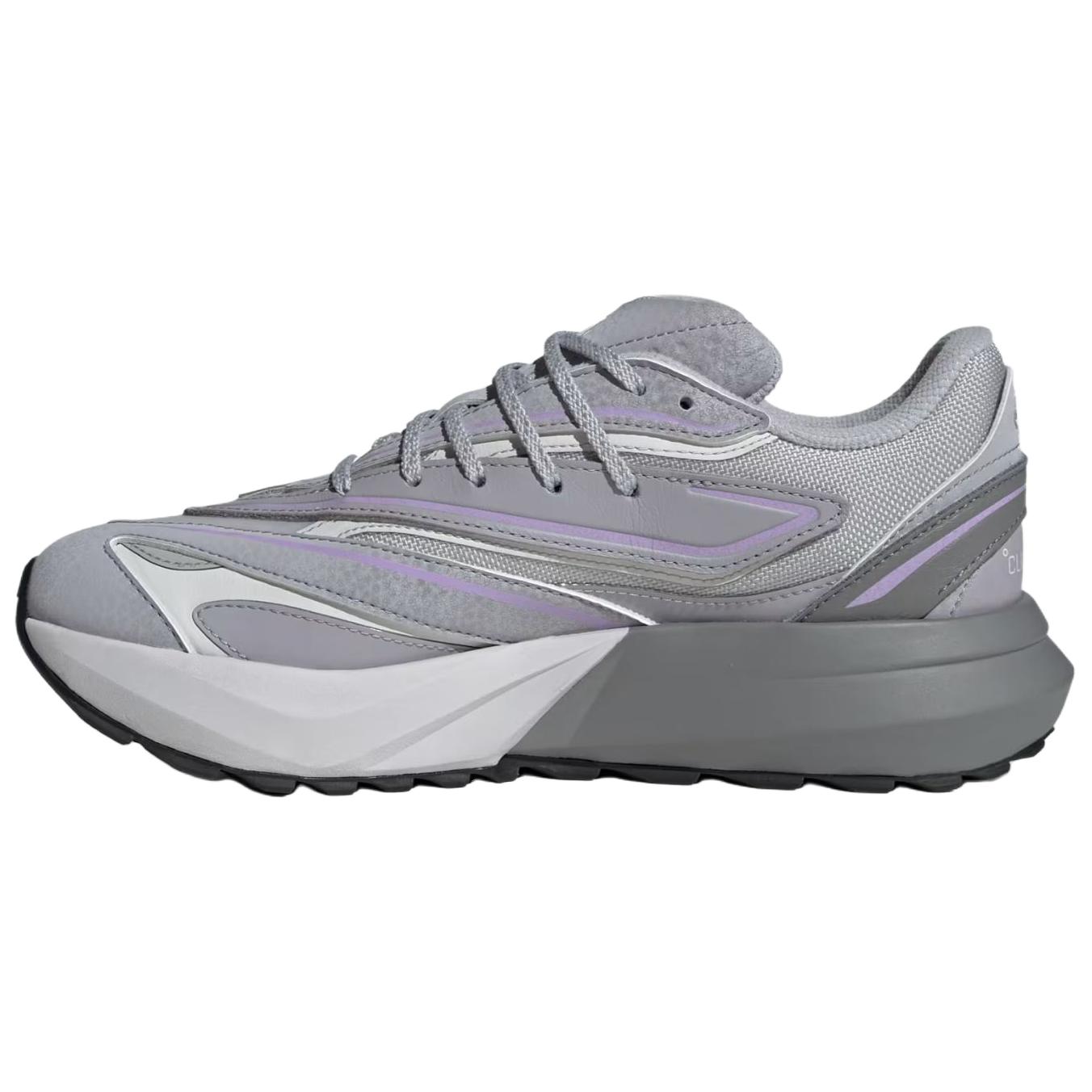 Adidas LIGHTBLAZE Breathable Casual Running Shoes Unisex Gray