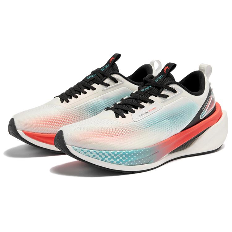 QIAODAN Cushioning Breathable Lightweight Cushioning Breathable Lightweight Low top Casual Running Shoes Men’s