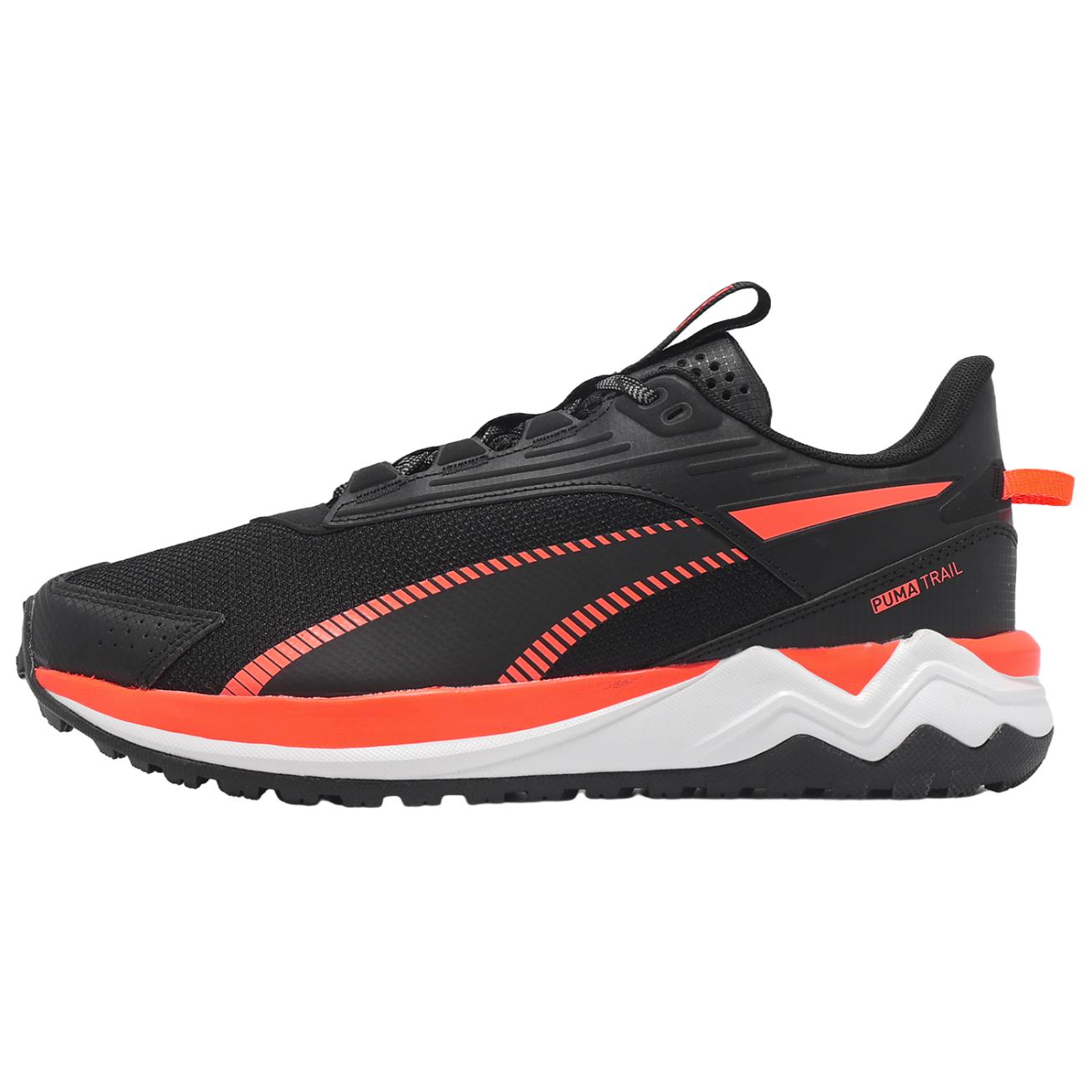 PUMA Extend Lite Trail Cushioning Breathable Support Trail Running Shoes Men’s Black