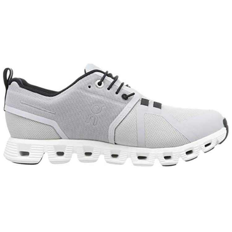 On Running Cloud 5 Waterproof Glacier Grey White