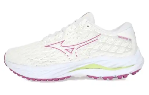 Mizuno Women's Wave Inspire 20 Super Wide 'White Rose Red' Women's
