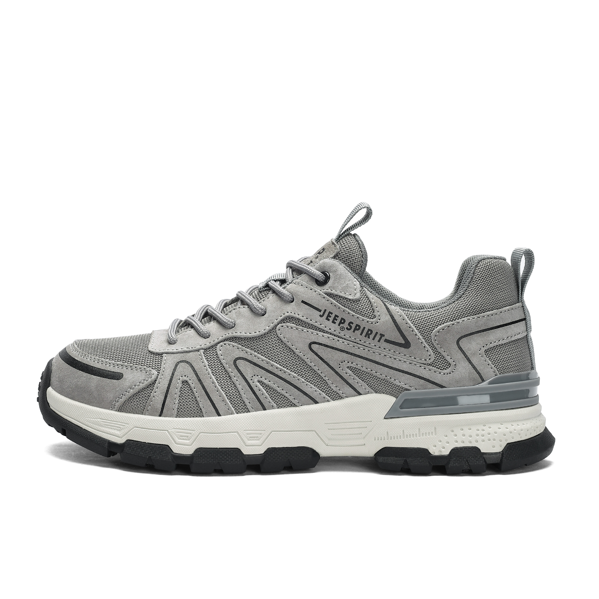 JEEP SPIRIT Low top Outdoor Shoes Men’s Moon Dust Gray