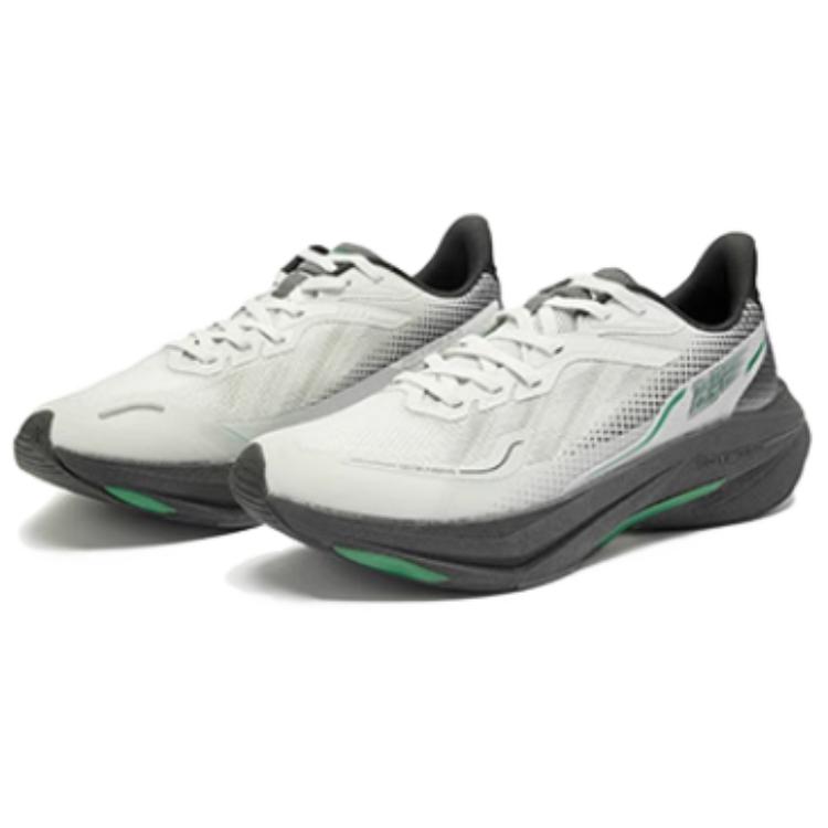 QIAODAN Flying Shadow 5.0 Breathable And Lightweight Low top Long Distance Running Shoes Men’s Gray
