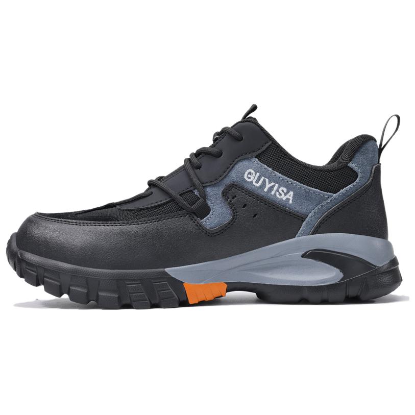 LANOUDUN Comfortable And Trendy Lightweight, Slip Resistant, And Abrasion Resistant Low top Outdoor Shoes Unisex Black