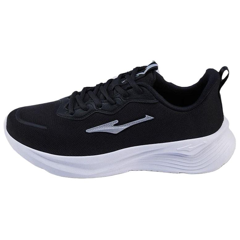 Erke Cushioning Slip Resistant Abrasion Resistant Breathable Running Shoes Men’s Black
