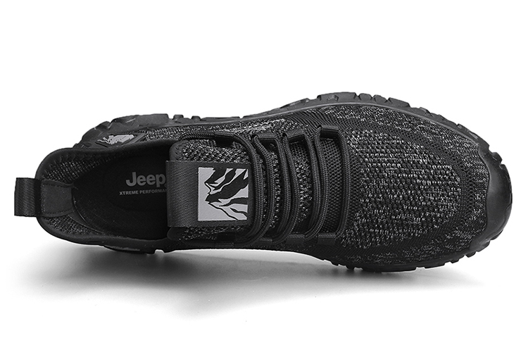 Jeep Fabric Low top Outdoor Shoes Men’s Black