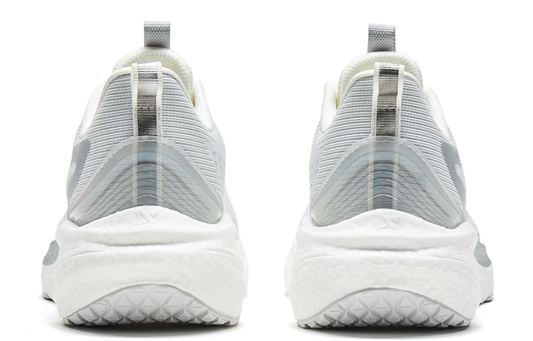 XTEP Kompanio Abrasion Resistant Cushioning Lightweight Low top Running Shoes Women's Gray White
