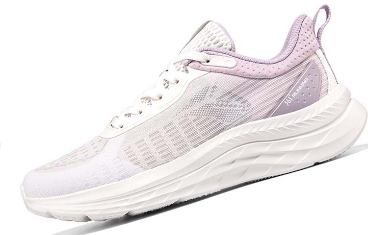 361° Slip Resistant, Abrasion Resistant, Breathable Low top Running Shoes Women’s White Purple