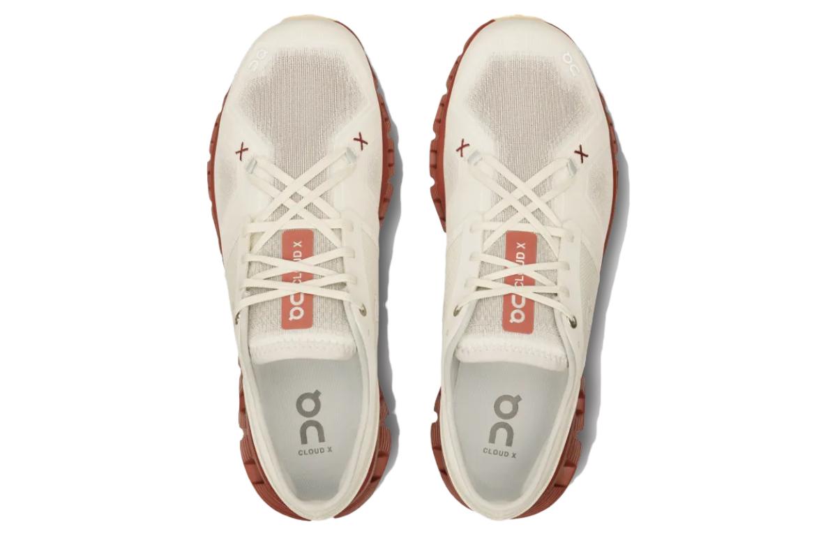 On Running Cloud X 3 Ice Auburn