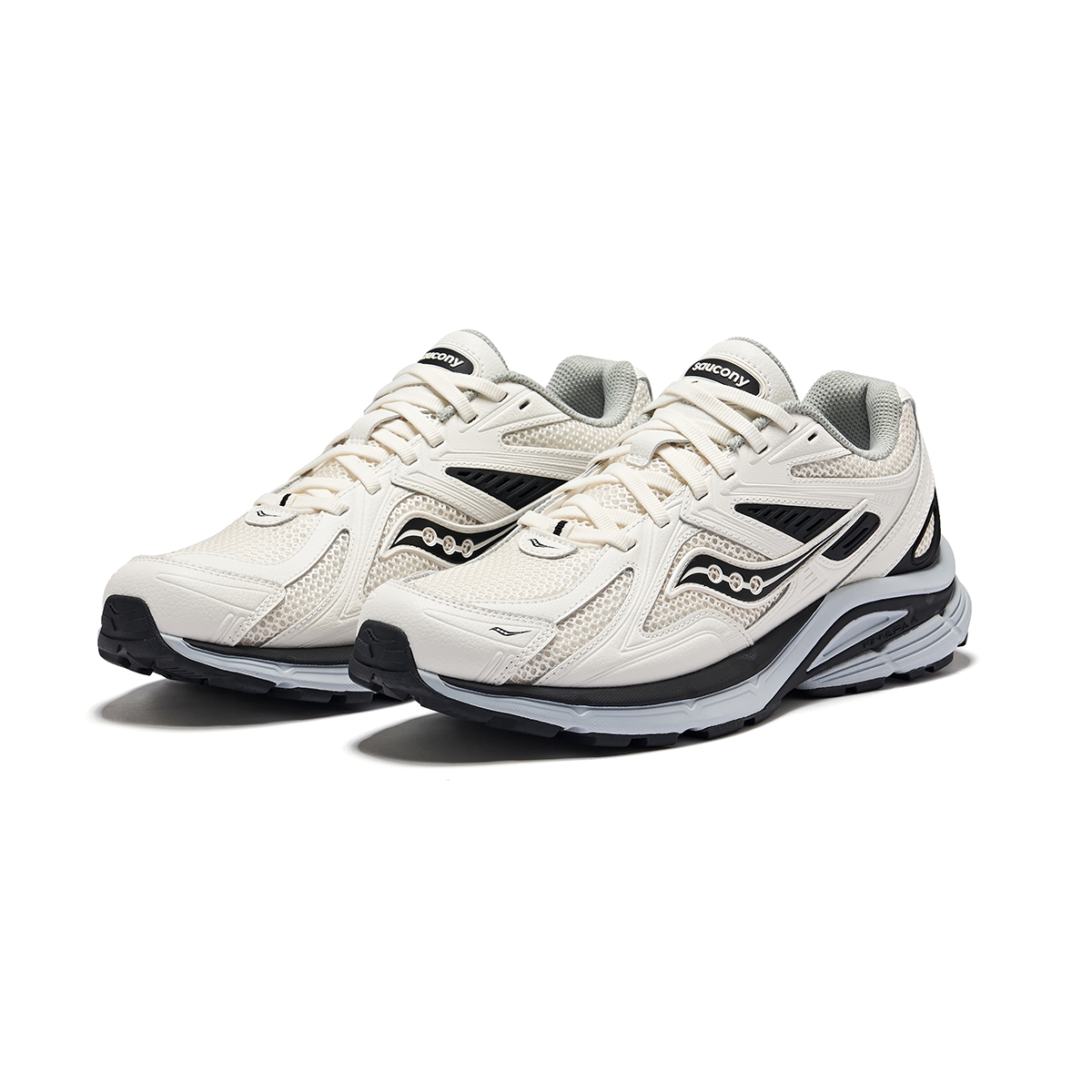 Saucony Kinvara Essence 4 Vintage Fabric Low top Casual Running Shoes Unisex Beige Black