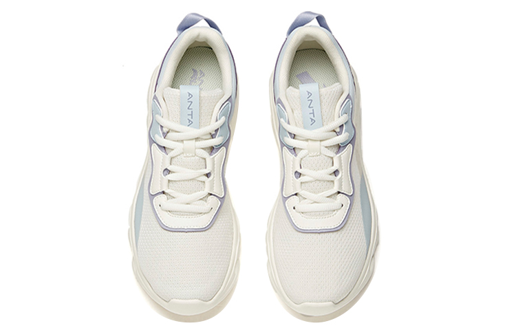 Anta Running Collection Low top Running Shoes Women’s White Purple Blue Mesh