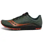 Saucony Running Shoes Men's Low Top Green Orange