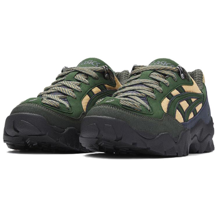 ASICS x U.Sage GEL PICKAX Abrasion Resistant Low top Outdoor Shoes Unisex Black Green