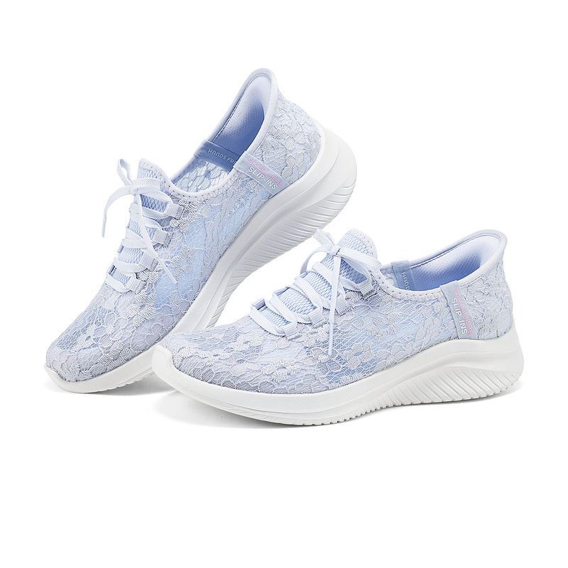 Skechers SPORT WOMENS Low top Running Shoes Women’s Light Blue