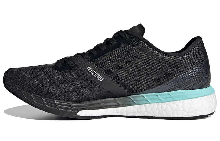Adidas Adizero Boston 9 'Black Clear Aqua' Women's