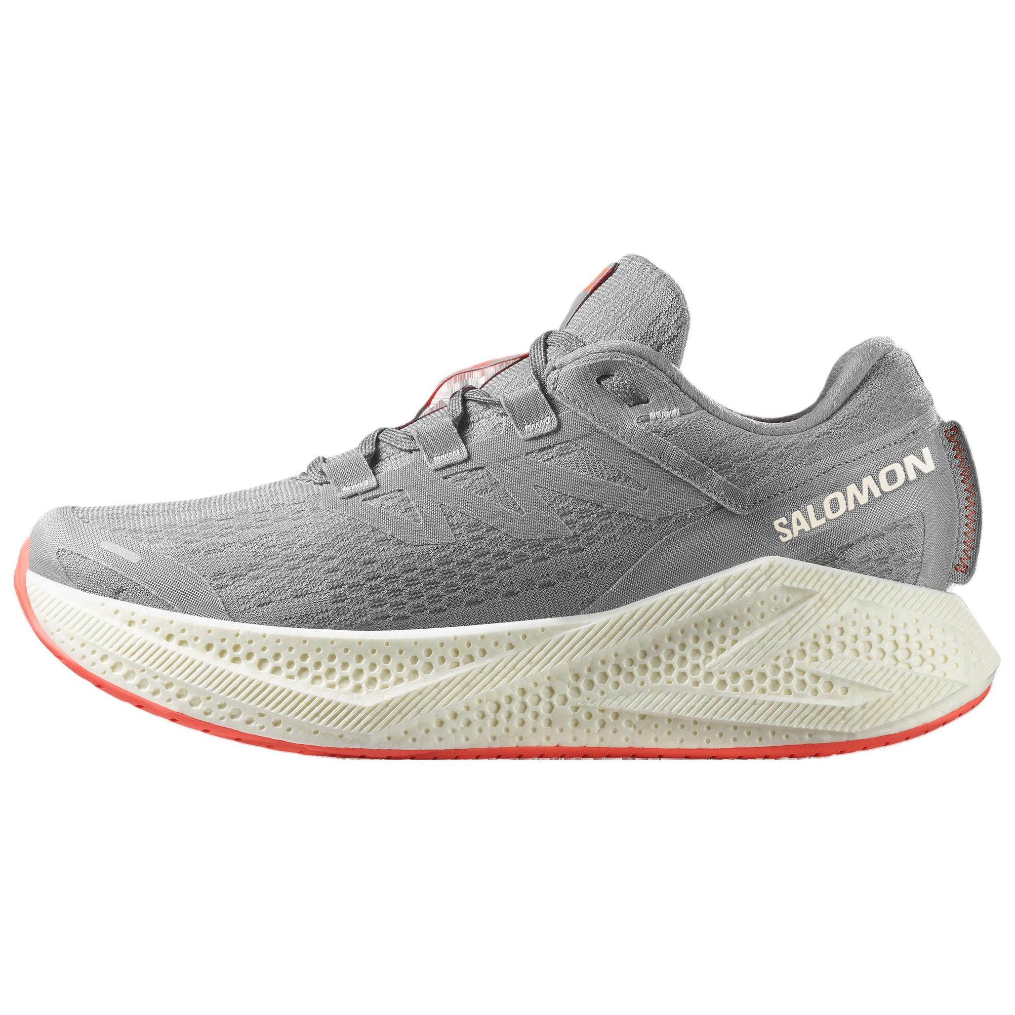 SALOMON AERO GLIDE 3 Fabric Breathable Support Low top Running Shoes Men’s Gray