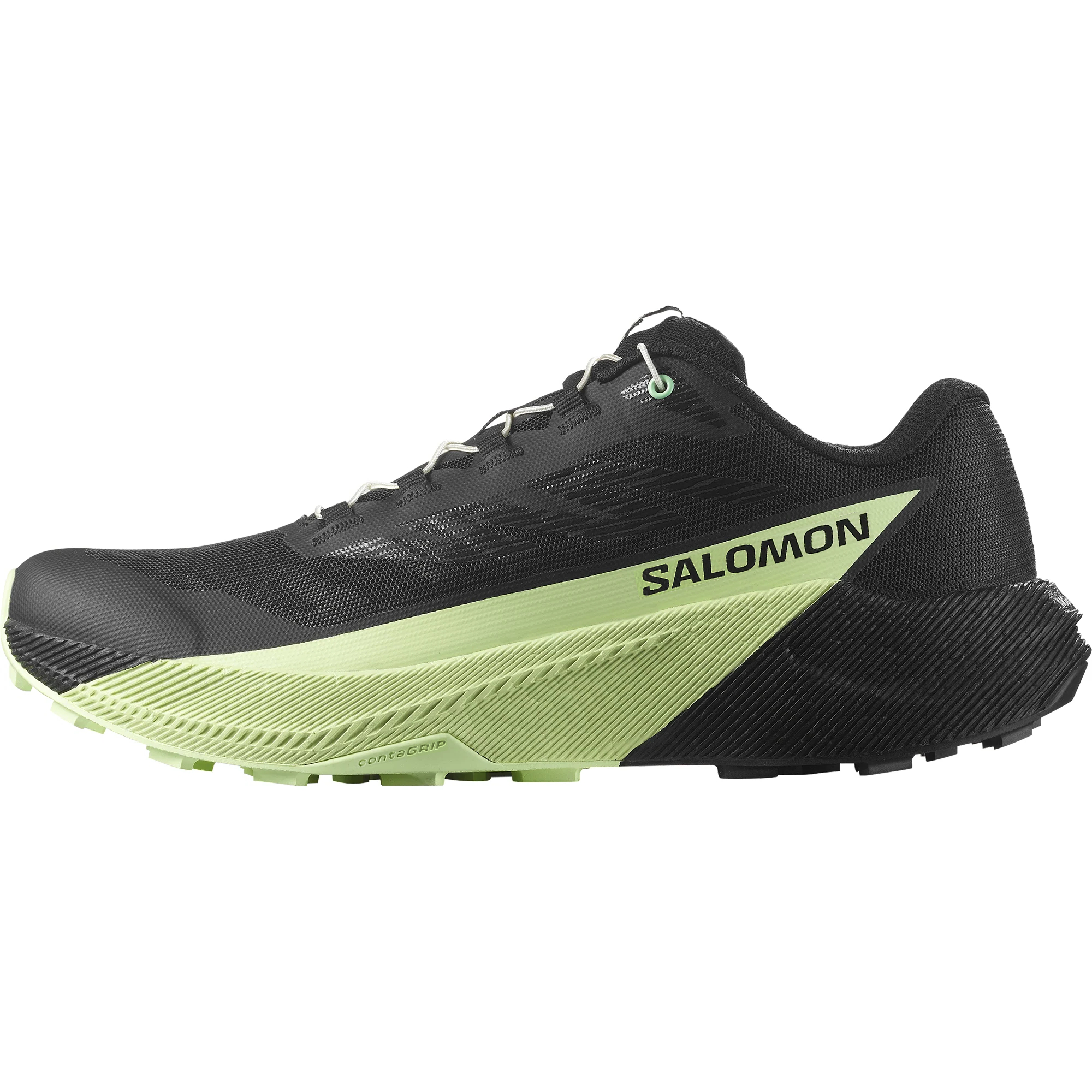 SALOMON Pulsar Classic And Versatile Trail Running Shoes Men’s Black Green