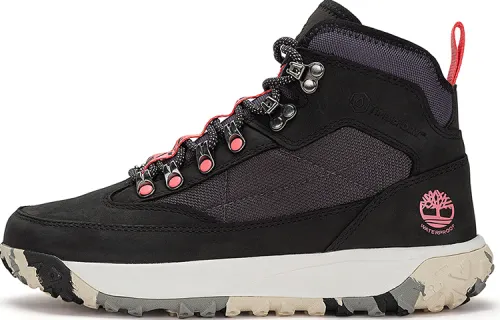 Timberland Greenstride Motion 6 Mid Fabric And Leather Waterproof Hiking Boot 'Black' Women's