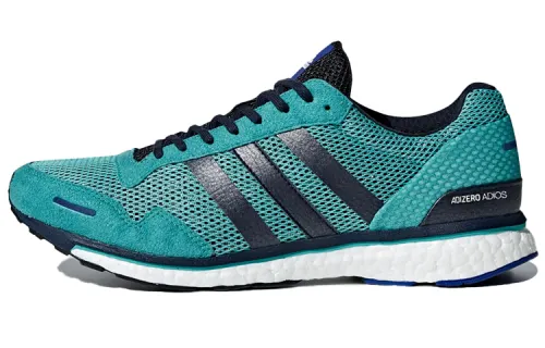 Adidas Adizero Running Shoes Men's Low Top Blue/Black