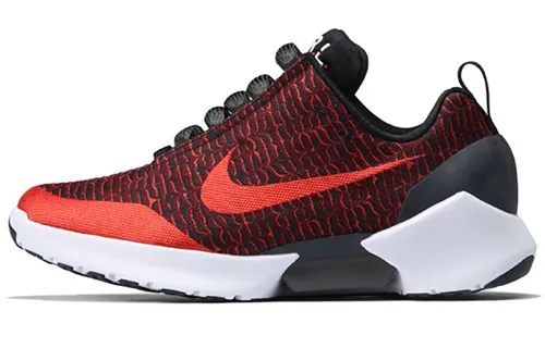Nike HyperAdapt 1.0 Trendy Slip Resistant Lightweight Low top Running Shoes Unisex Black Red