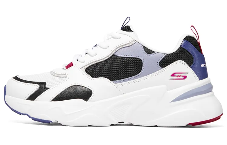 Skechers Textile, Synthetic Leather Cushioning Abrasion Resistant Support Balance Lightweight Height Increasing Low top